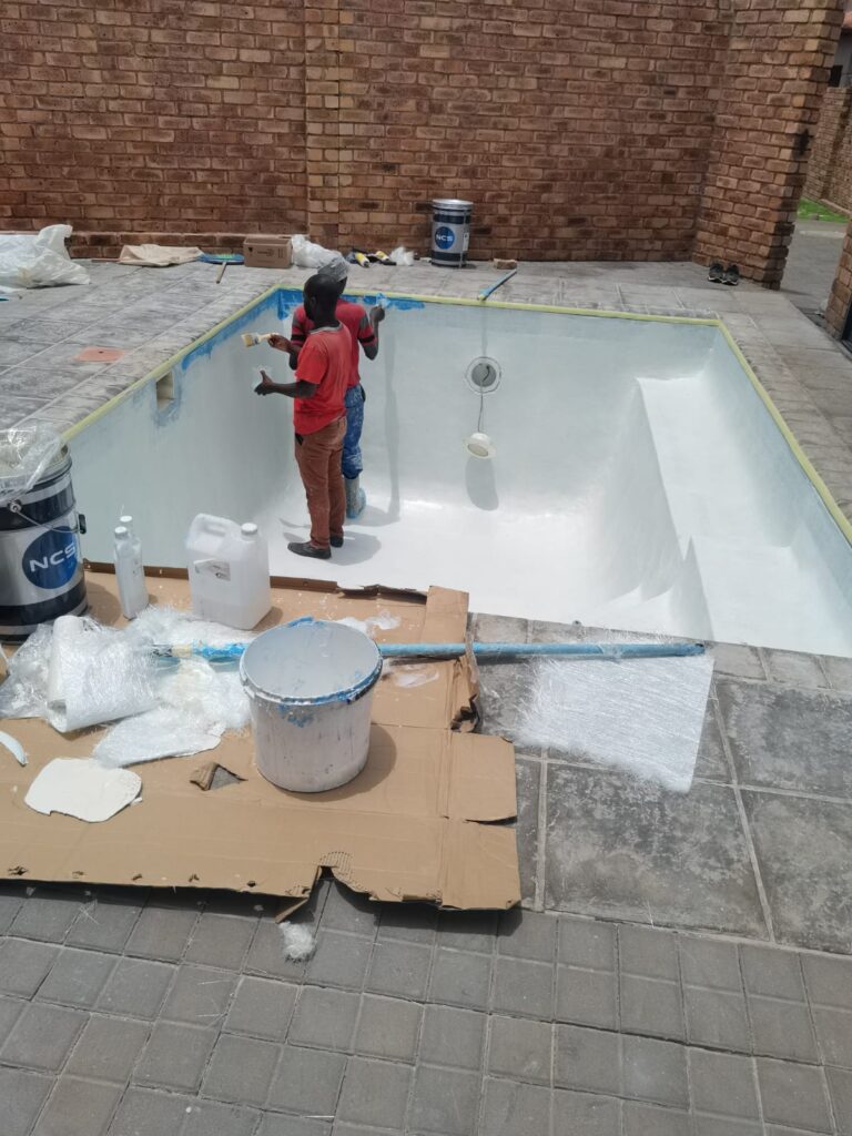 Fiberglass pool repairs