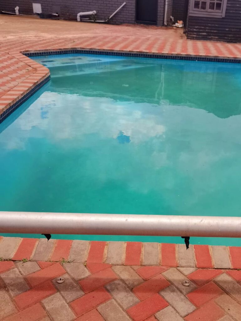 Pool water treatment before gauteng